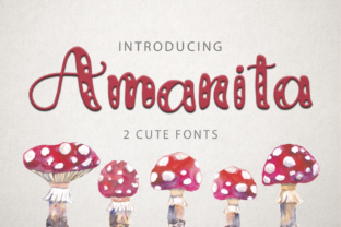 Amanita: A Playful Display Font for Makers