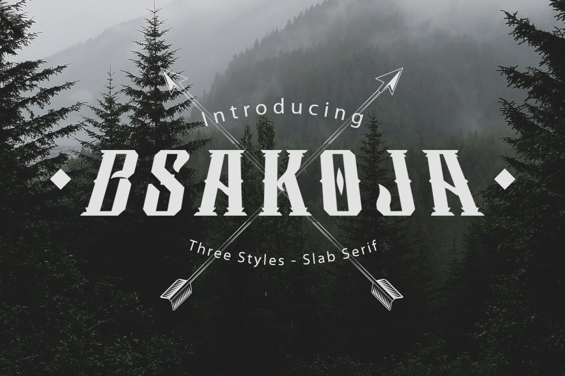 Bsakoja Font Review: A Versatile Slab Serif for Modern Design