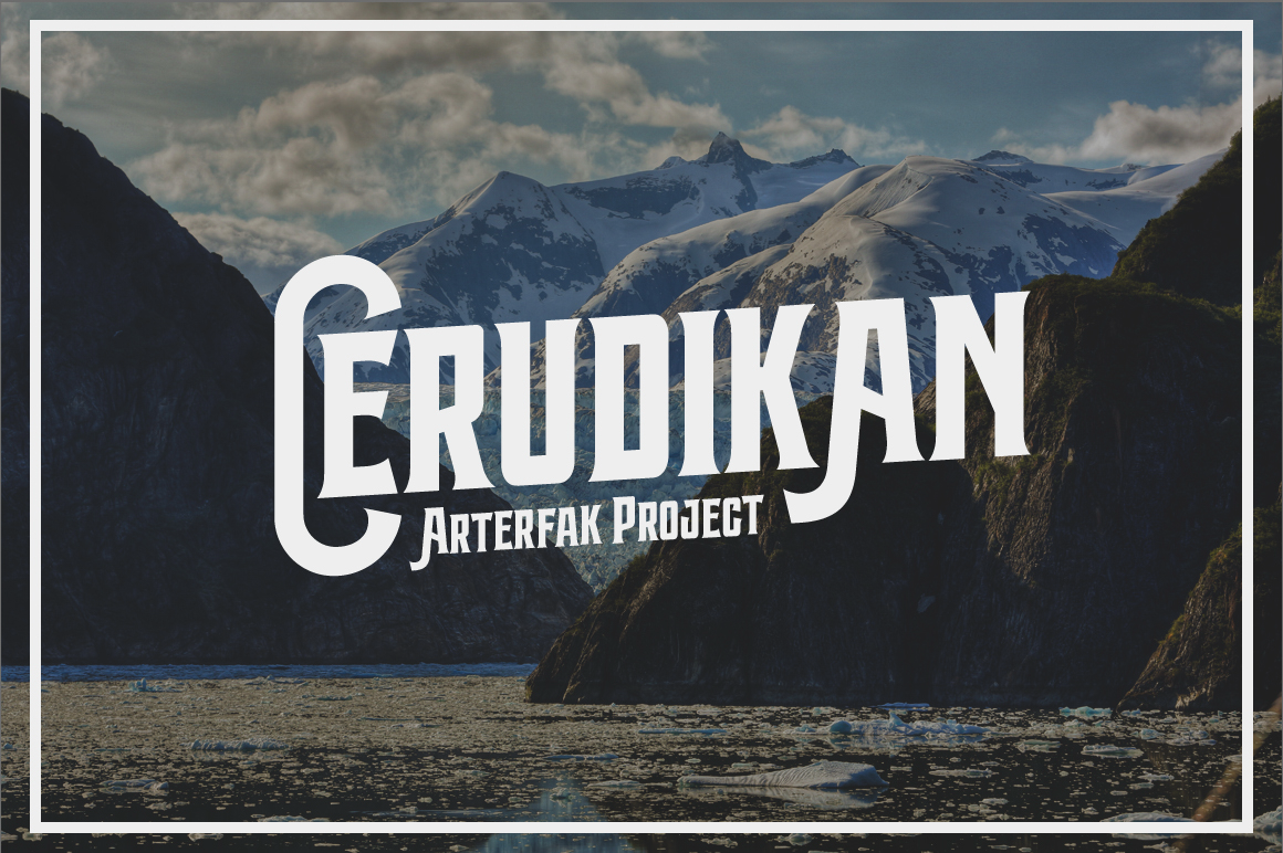 Cerudikan: A Bold Display Font for Impactful Campaigns