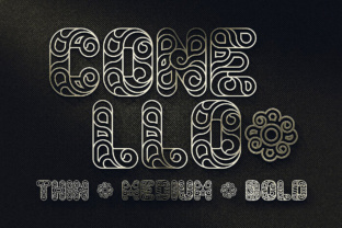 Conello: A Gorgeous Decorative Font for Handmade Brands