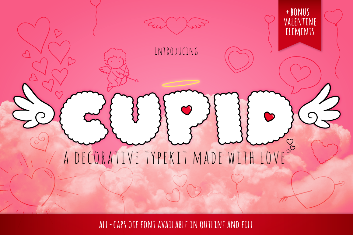 Cupid Display Font for Modern Web Design