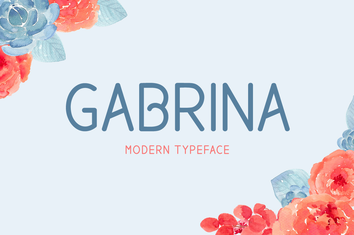 Gabrina: A Modern Sans Serif Font for Digital Displays