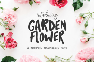 Garden Flower: The Bold Display Font for Campaign Headers