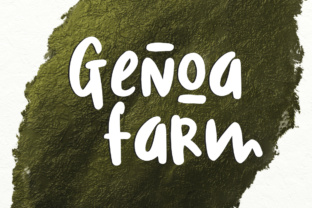 Genoa Farm: The Bold Typeface for Clear Campaign Branding
