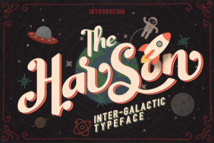 Harson: The Retro-Futuristic Display Font for Bold Brands