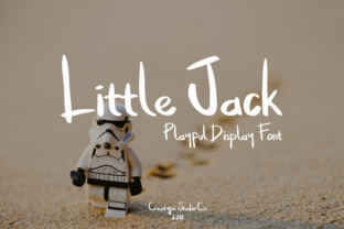 Little Jack: A Hand-Drawn Display Font for Makers
