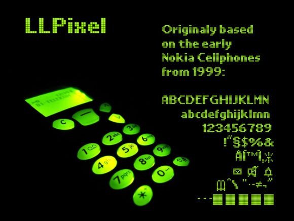 LL Pixel: A Retro Display Font for Fun Branding