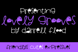 Lovely Grooves: A Hand-Drawn Display Font for Scroll-Stopping Content