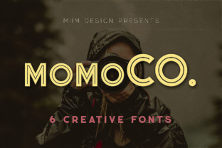 Momoco: A Geometric Display Font for Modern Makers