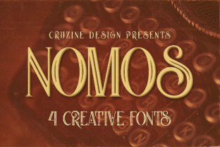 Nomos: A Gorgeous Display Font for Editorial Design