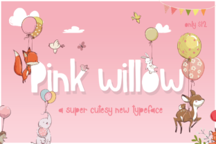 Pink Willow: A Playful Display Font for Creative Editors