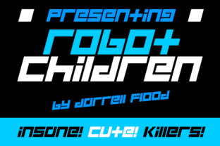 Robot Children: The Ultimate Pixel Font for Crafters