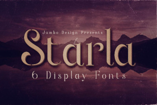 Starla: A Vintage Display Font for Modern Web Design