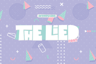 The Lied Font: A Versatile Display Type for Bold Designs