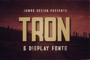 Tron: The Bold Display Font for Modern Marketing